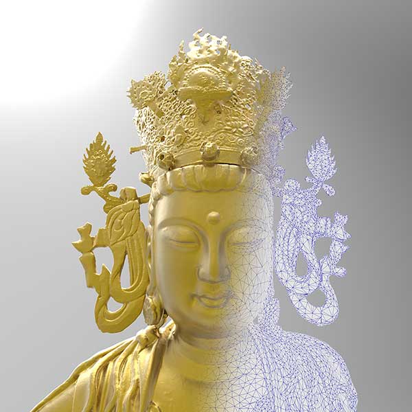 Bodhisattva statue